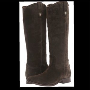 Frye Melissa Button Suede Boots
